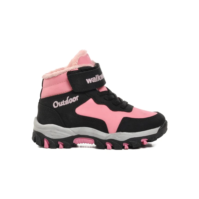 Walkway Pembe Cırt Cırtlı Çocuk Trekking ve Outdoor Bot