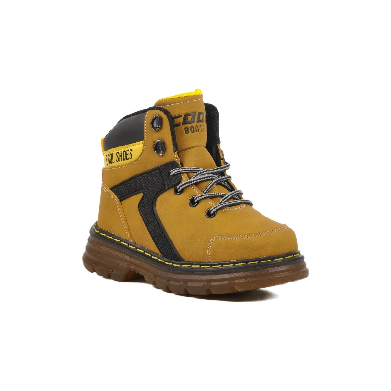 Aspor Sarı Fermuarlı Unisex Çocuk Bot – 3. görsel