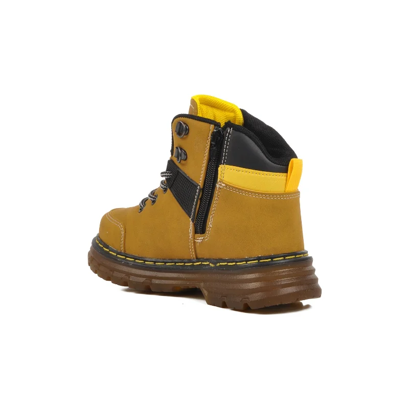Aspor Sarı Fermuarlı Unisex Çocuk Bot – 4. görsel