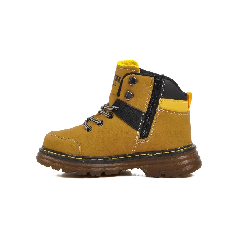 Aspor Sarı Fermuarlı Unisex Çocuk Bot – 2. görsel