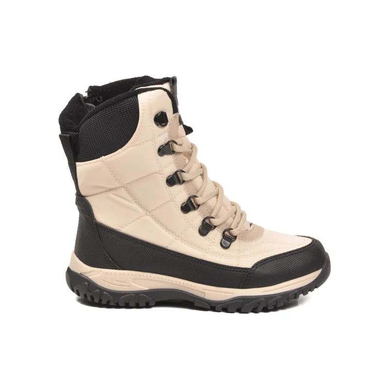 Cool Bej Polarlı Unisex Çocuk Düz Bot – 2. görsel