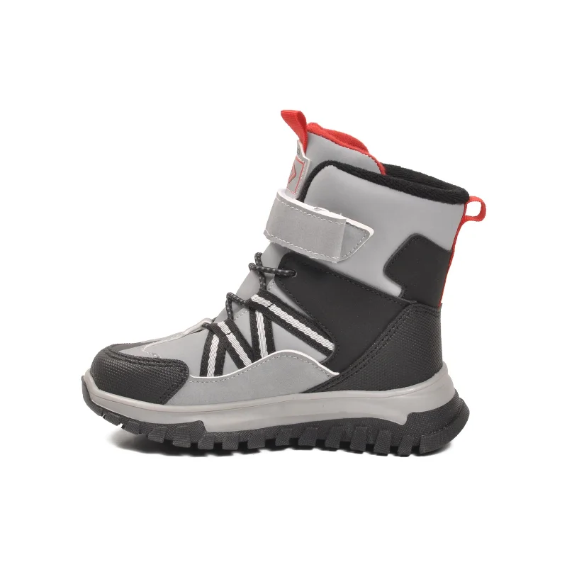 Cool Gri Cırtlı Erkek Çocuk Düz Bot – 4. görsel