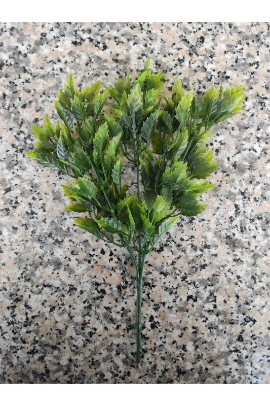 YASİMA 1 ADET  ŞİMŞİR YAPAY ÇİÇEK EV DEKORASYON ARANJMAN DEKOR BALKON 30 CM – 2. görsel