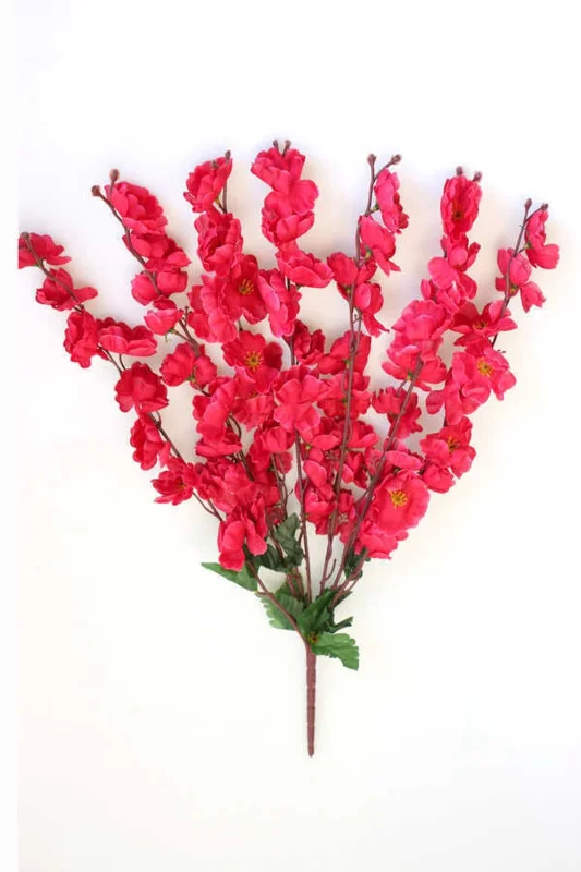 TEMALİFE DEKORATİF Yapay Çiçek Bahardalı Japon Kiraz Çiçeği 9 DALLI 40 cm 1 DEMET – 4. görsel