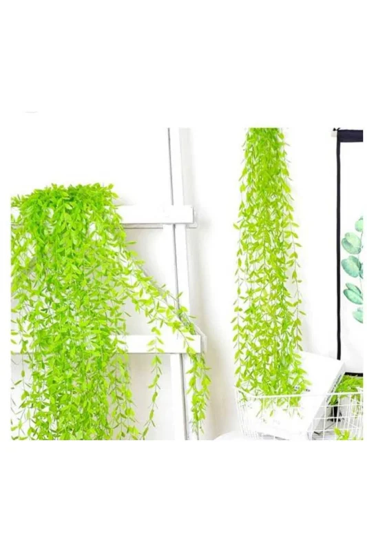yapay çiçek evi AĞLAYAN SÖĞÜT AĞACI Dalı 82 cm Dekor Balkon Saksı – 3. görsel