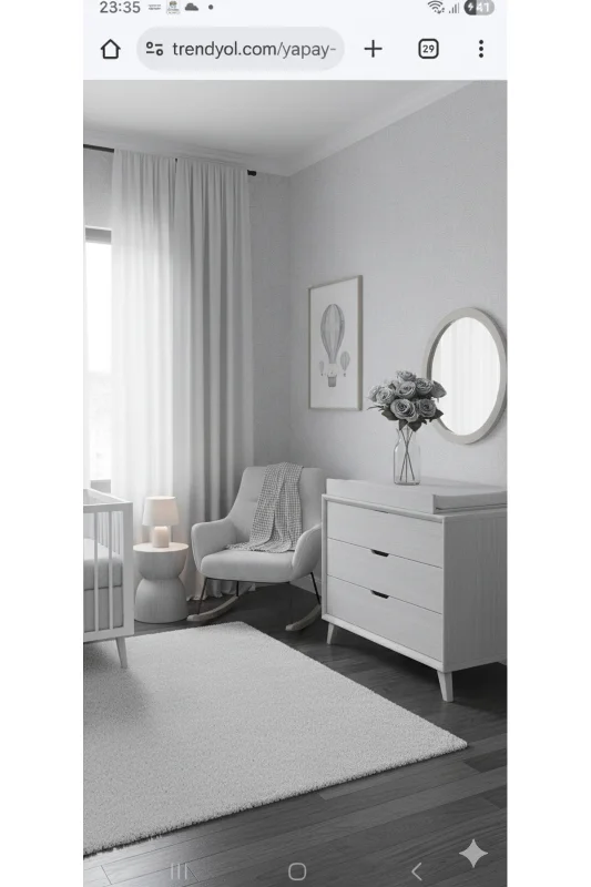 yapay çiçek evi 7 kafalı açık mavi lotus gülü ev dekorasyon vazo süsü – 4. görsel