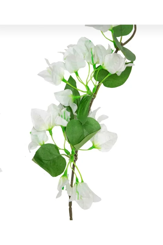 YASİMA Beyaz Begonvil Çiçeği 120 Cm Ev Dekor – 4. görsel