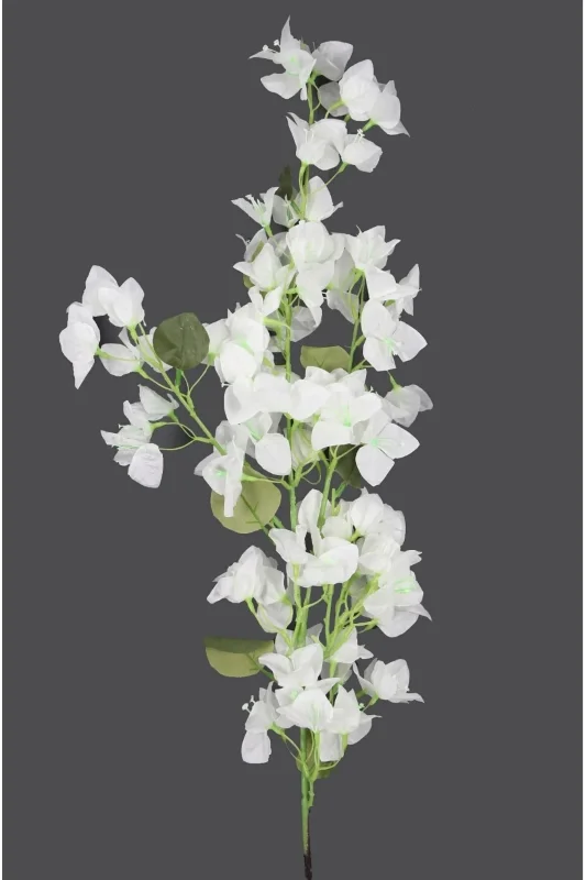 YASİMA Beyaz Begonvil Çiçeği 120 Cm Ev Dekor – 2. görsel