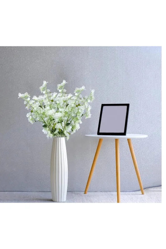 YASİMA Beyaz Begonvil Çiçeği 120 Cm Ev Dekor – 3. görsel