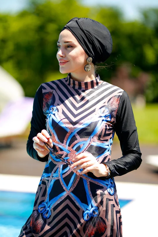 Tasarım Tam Kapalı Tesettür Mayo Halat Tasarım – 4. görsel