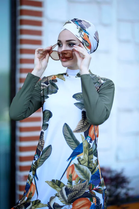 Tasarım Tam Kapalı Tesettür Mayo Brezilya – 4. görsel