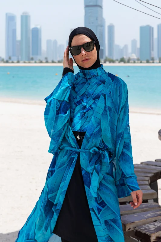 Remsa Tesettür Mayo Üzerine Tek Kaftan Kimono Pareo RP014 Berrin – 3. görsel