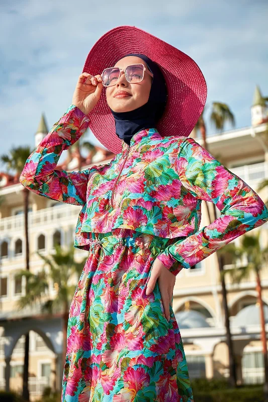 Remsa Önü Kapaklı Tam Kapalı Tesettür Mayo R112 Ayşe – 3. görsel