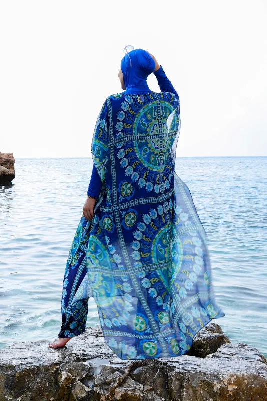 Mayo Üzerine Tek Pareo Kaftan 900-301-P – 3. görsel