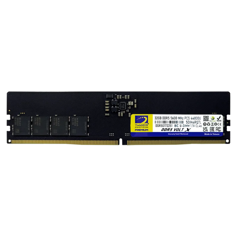 TwinMOS TMD532GB5600U46WO, VoltX, 32GB, DDR5,  5600MHz, CL46, 1.1V Desktop Ram