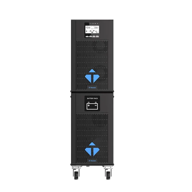 TESCOM NEOLINE 6KVA 1F/1F (16X7AH) 5/10DK LCD ONLINE UPS – 2. görsel