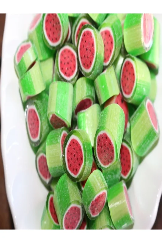 Karpuz Desenli Lolly Akide Şeker 500 gr