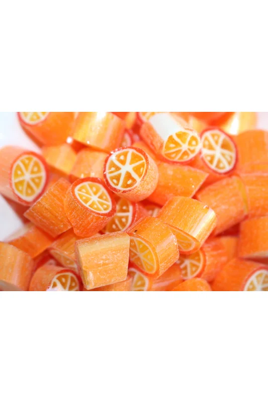 Portakal Desenli Lolly Akide Şeker 100 gr