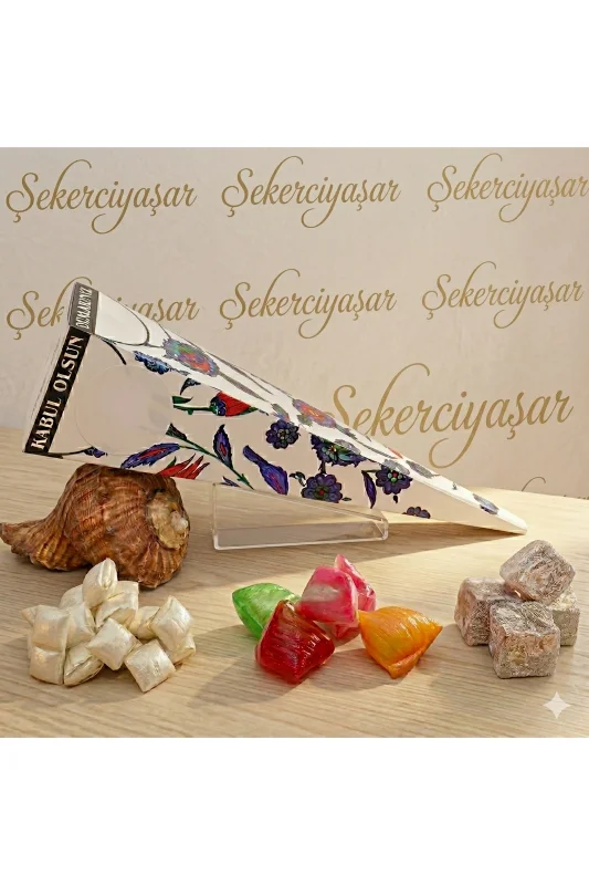 Mevlüt Şekeri Çifte Kavrulmuş Lokumlu Mevlid Şekerli (70 Gr.) 25 Adet