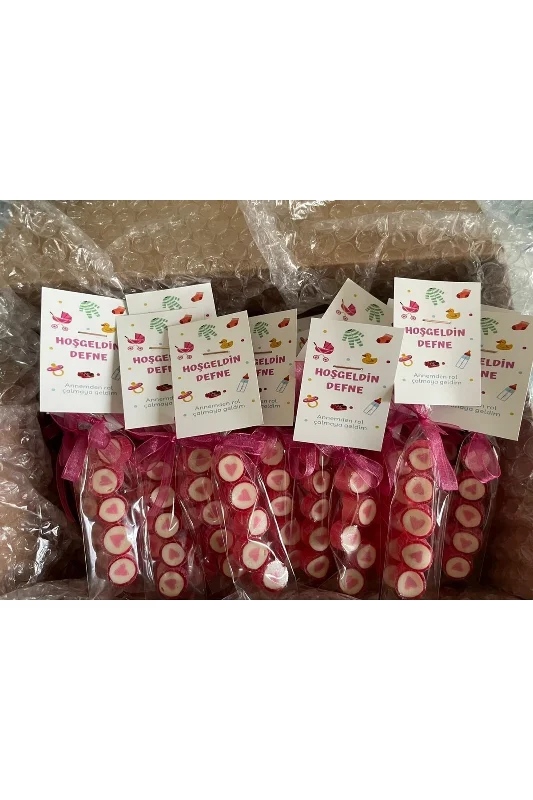 Pembe Kalp Parmak Lolly 24 Adet – 4. görsel