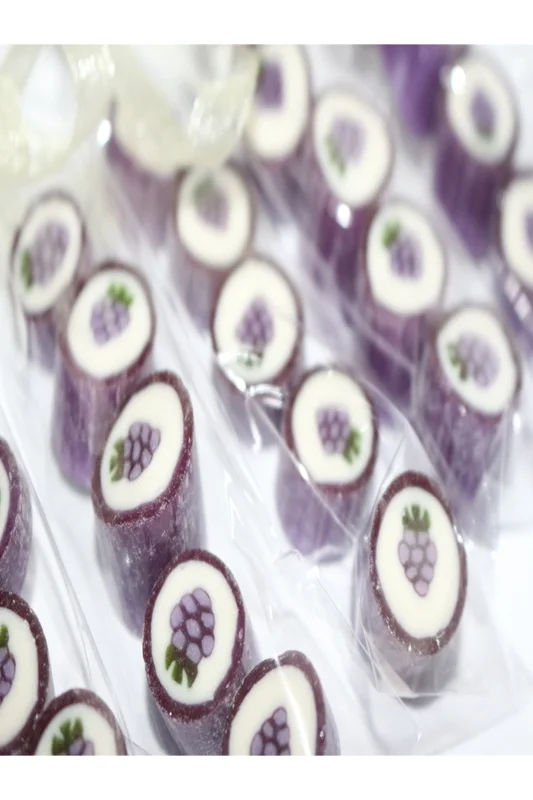 Böğürtlen Desenli Parmak Lolly 12 Adet – 2. görsel
