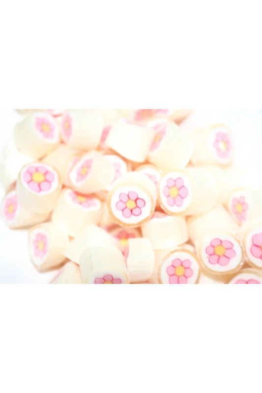 Pembe Çiçek Desenli Lolly Akide Şeker 250 Gr. – 2. görsel