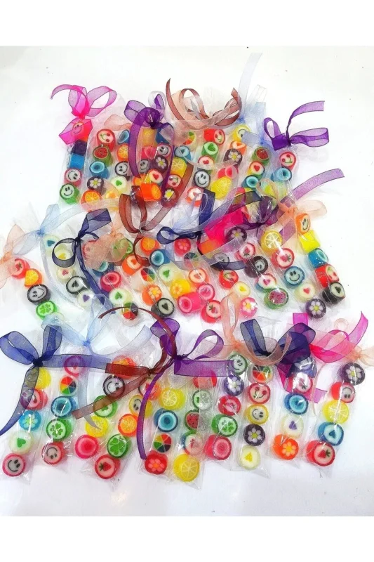 Karışık Parmak Lolly 50 Adet