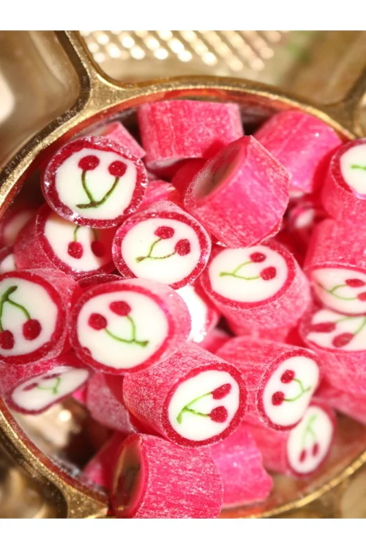 Vişne Desenli Lolly Şeker 1000 gr