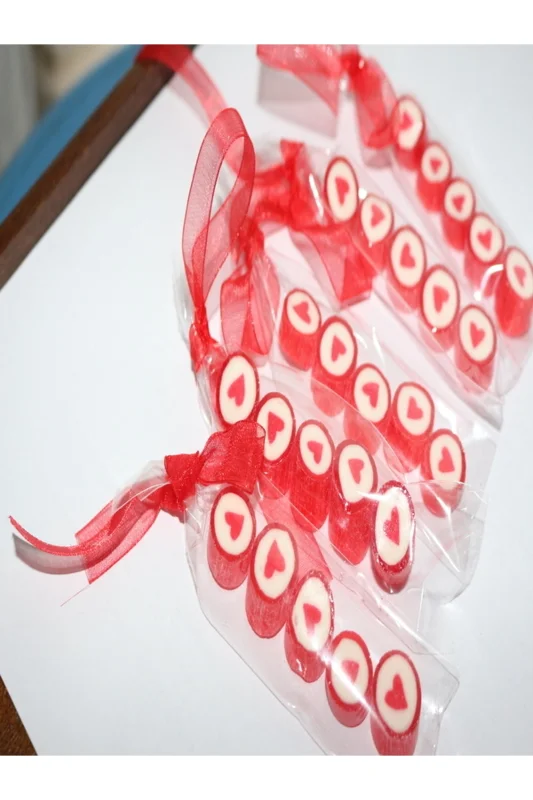 Kırmızı Kalp Parmak Lolly 100 Adet – 2. görsel