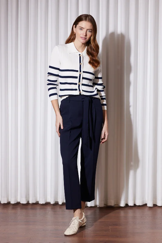 Kuşaklı Havuç Pantolon 5291 Siyah – 4. görsel