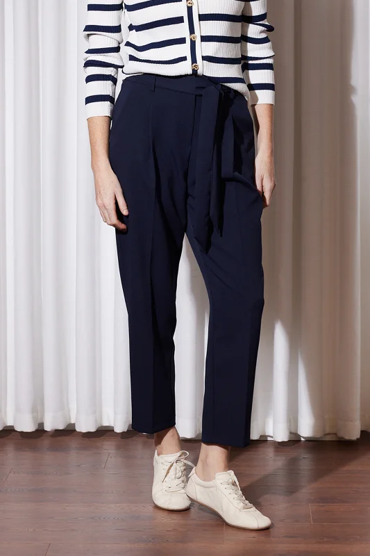 Kuşaklı Havuç Pantolon 5291 Siyah – 2. görsel