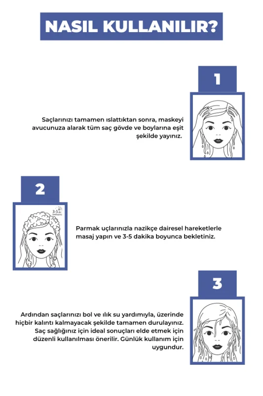 DERMALOG Dökülen Ve Yavaş Uzayan Saçlar Için Ekstra Direnç Hızlı Saç Uzatma Yardımcı Maske 500 ml – 4. görsel