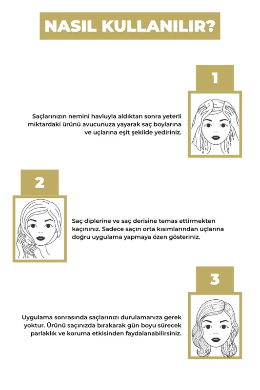 DERMALOG Yanmış Yıpranmış Saçlar Için Pürüzsüzleştirici & Onarıcı Bağ Dokusu Güçlendirici Keratin Serumu 100 ML – 4. görsel