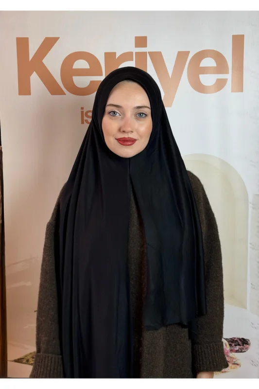 Geçmeli Hazır Pratik Penye Şal – 2. görsel