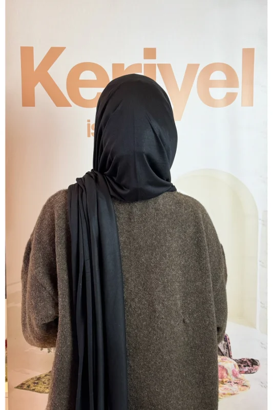 Geçmeli Hazır Pratik Penye Şal – 4. görsel