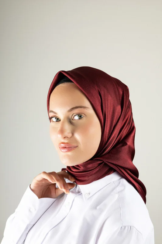 Aura Düz Renk Eşarp - Gündelik ve Özel Kombinler İçin Şık Seçim – 3. görsel
