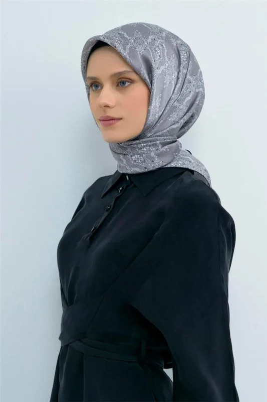 Saf İpek Twill Eşarp 9522D 84 – 2. görsel