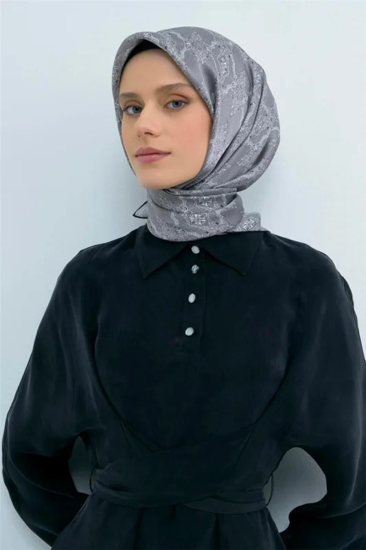 Saf İpek Twill Eşarp 9522D 84 – 3. görsel