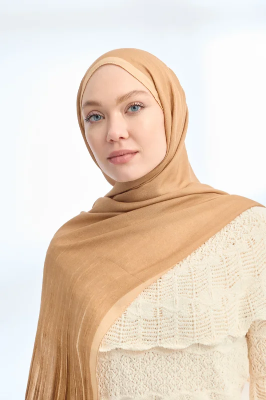 ELEGANT HARMONY LINORA DESEN ŞAL - DEVE TÜYÜ – 3. görsel