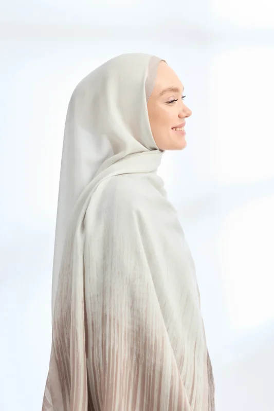 ELEGANT HARMONY LINORA DESEN ŞAL - AÇIK VİZON – 2. görsel
