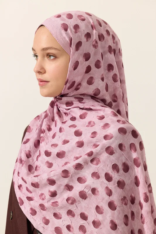 Polka Kraş Şal - Pembe – 3. görsel