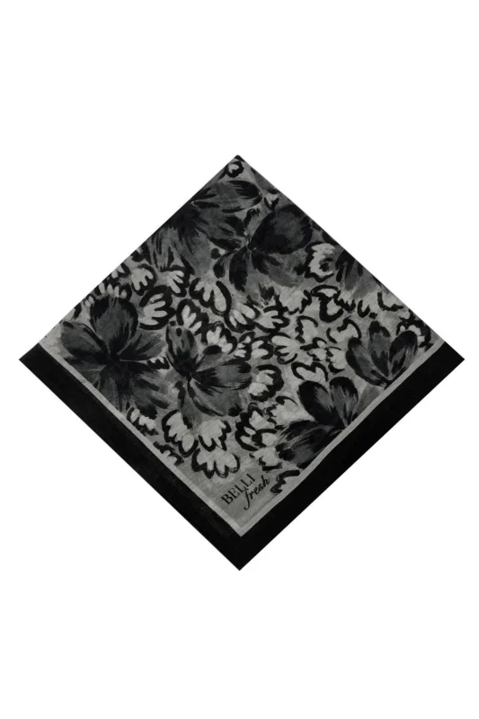 Fresh Rozy Eşarp - 3335-26 Siyah – 2. görsel