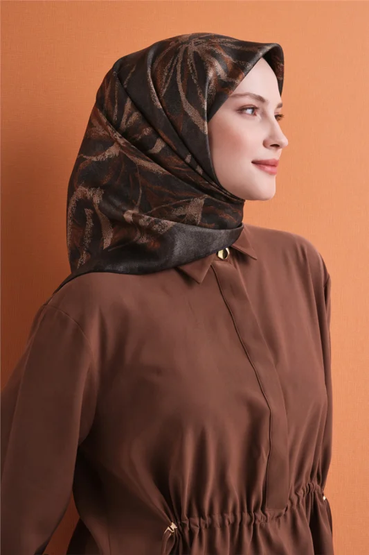 Saf İpek Sura Eşarp 9600D 35 – 3. görsel