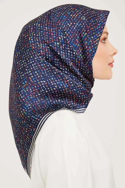 İpek Eşarp 9013d-10 - 2023 Kış Ipek Twill – 2. görsel