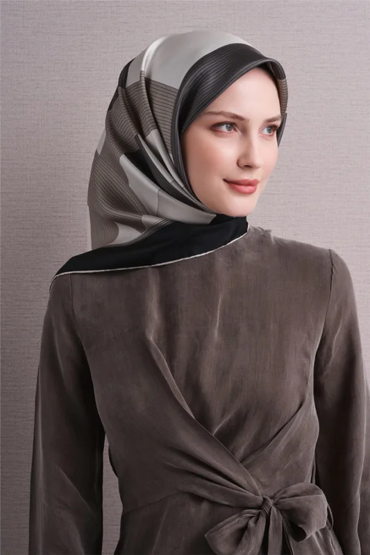 Saf İpek Twill Eşarp 9610D 84 – 2. görsel