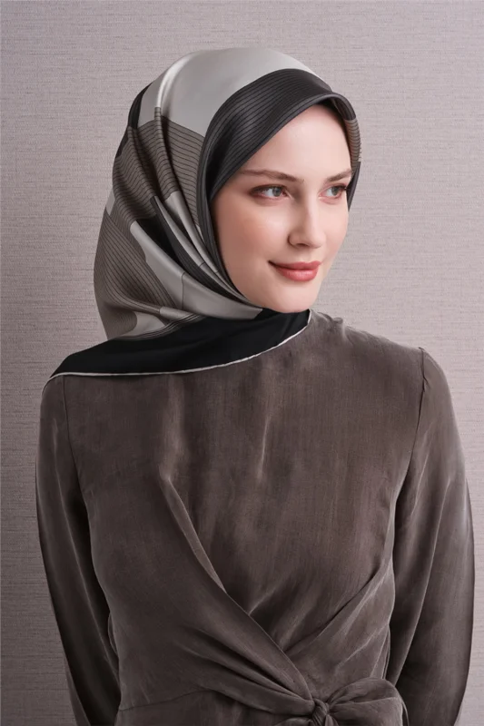 Saf İpek Twill Eşarp 9610D 84 – 3. görsel