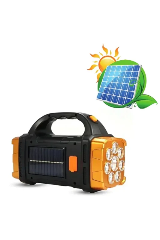 ® Çok Fonksiyonlu Elde Güneş Enerjili Lamba – 38W – 3. görsel