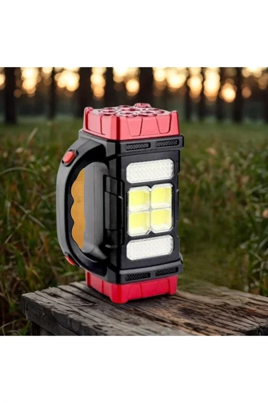 ® Çok Fonksiyonlu Elde Güneş Enerjili Lamba – 38W – 4. görsel