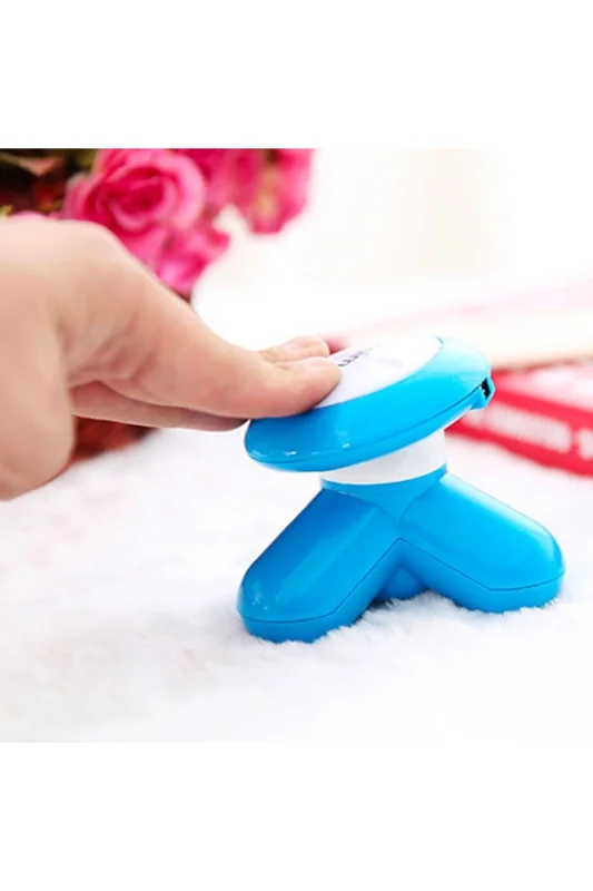 ® 3 Başlıklı Titreşimli USB Şarjlı Mini El Masaj Aleti – 3. görsel