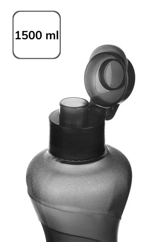 ® 1500ML Kapasiteli Sporcu Tipi Suluk Pratik El Matarası – 2. görsel